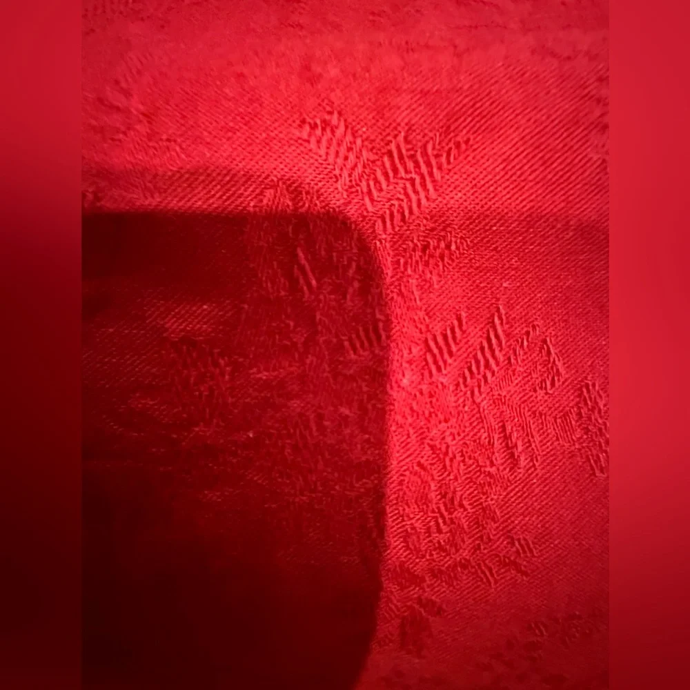 INC denim skinny leg size OP Red Paisley type denim - Picture 8 of 8